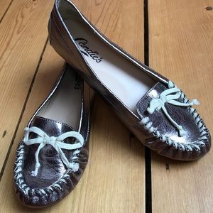 Candies metallic camissy Mocs size 7.5
